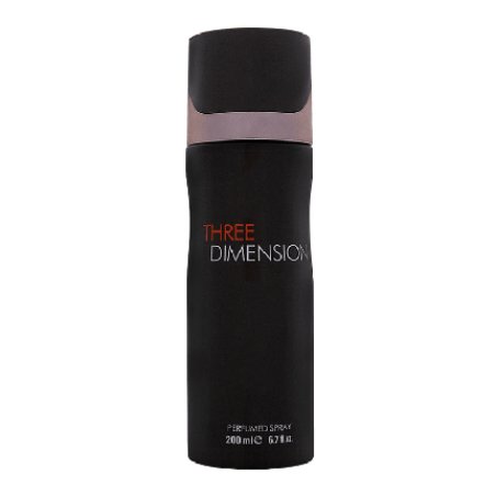 Fragrance World Three Dimension Perfumed Deodorant For Men 200ml
