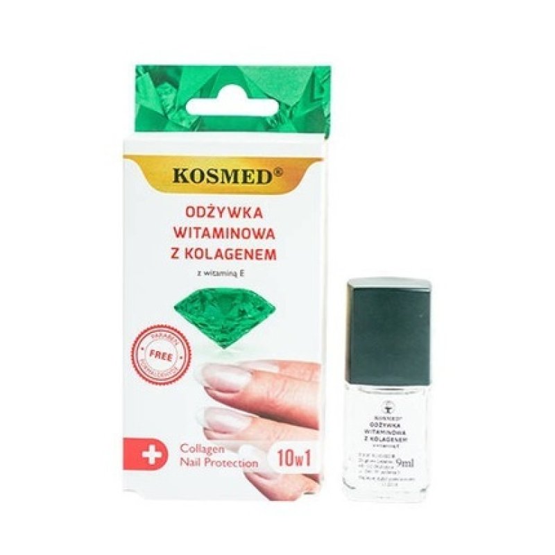 Kosmed Vitamin Nail Conditioner With Collagen 9 Ml