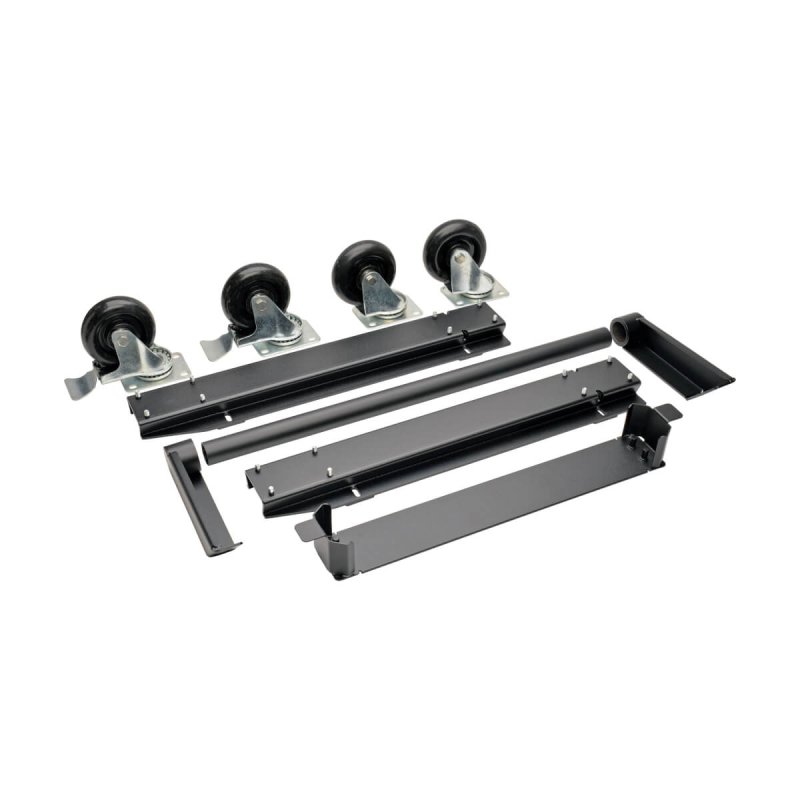 Tripp Lite CSHANDLEKIT Mobile Cart Conversion Kit with Handle, Casters and Power Cord Manager for Tablet/Chromebook