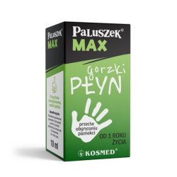 Kosmed Paluszek Max Bitter Liquid Against Nail Biting And Habitual Thumb Sucking 10 Ml