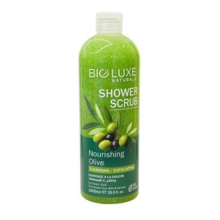 Bioluxe Naturals Nourishing Olive Shower Scrub 1000ml