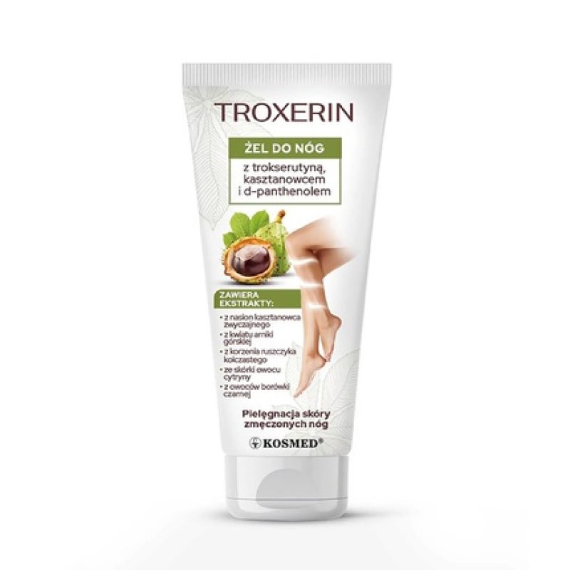 Kosmed Troxerin Gel For The Care Of Tired Legs 200 Ml