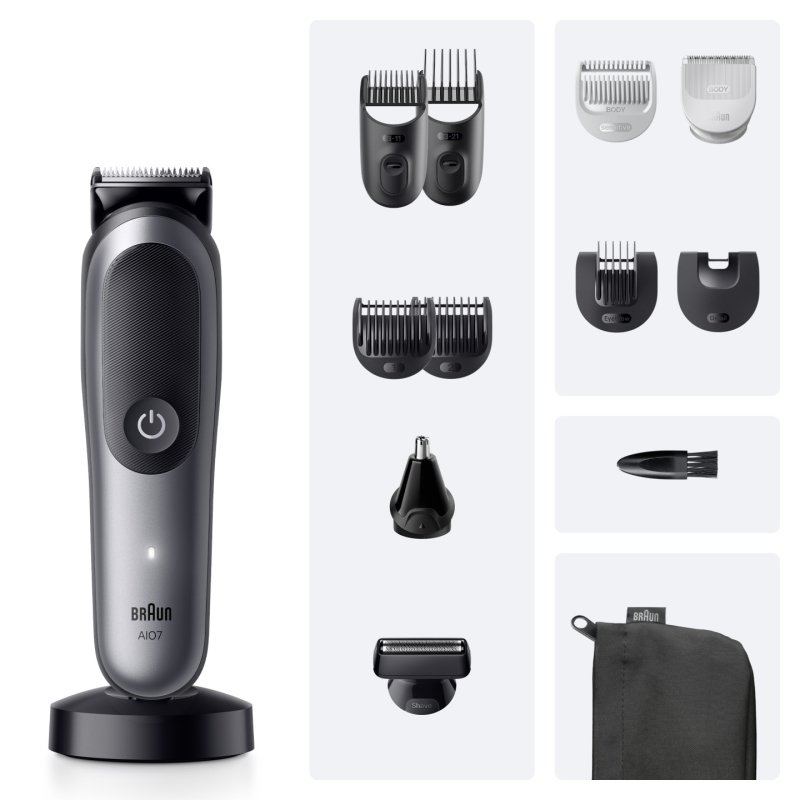 Braun 80789908 hair trimmers/clipper Dark Grey 21 Lithium-Ion (Li-Ion)