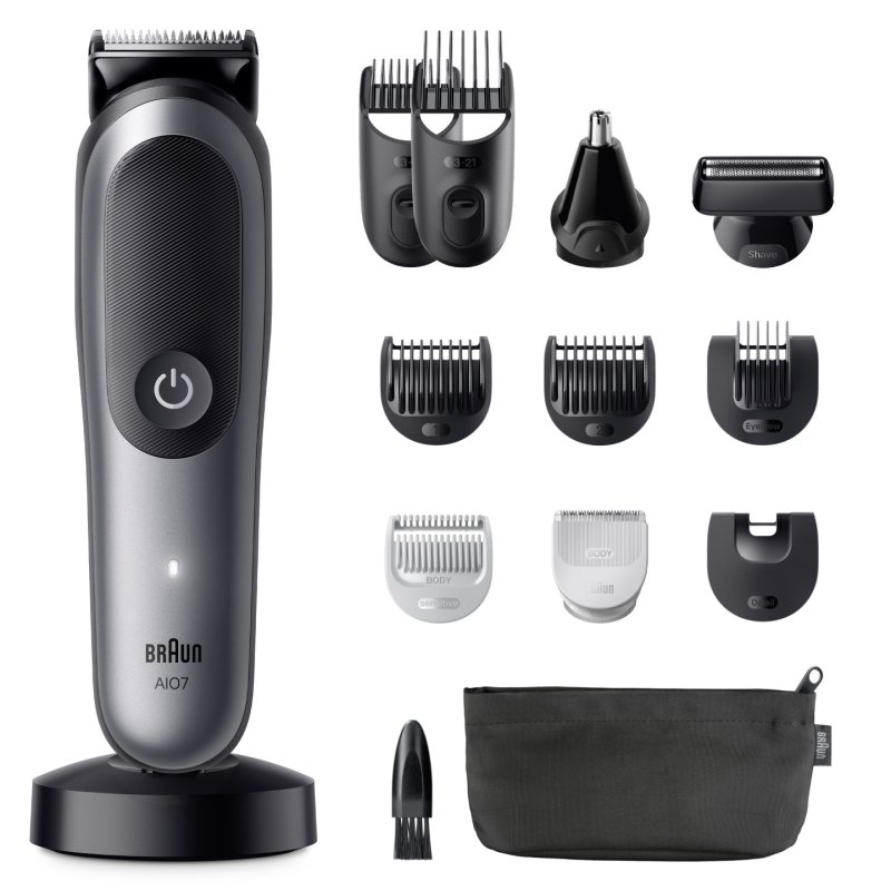 Braun 80789908 hair trimmers/clipper Dark Grey 21 Lithium-Ion (Li-Ion)