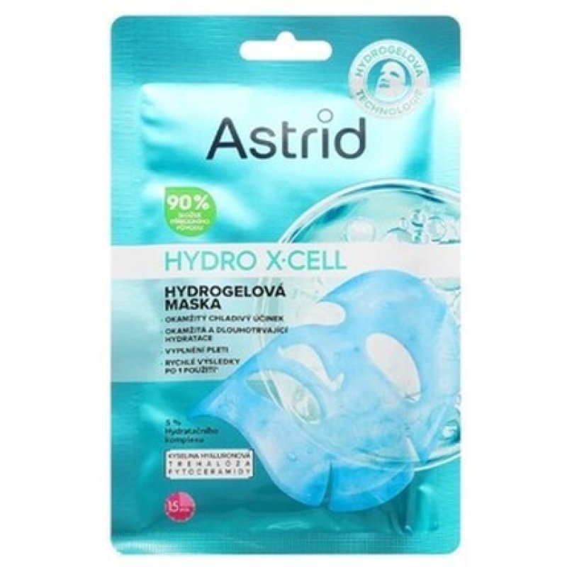 Astrid Hydro Xcell Mask Cooling Hydrogel Mask With Phytoceramides