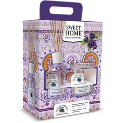 Sweet Home Collection Elderberry Flowers Set Aromatherapy Diffuser Gift Set With Candle