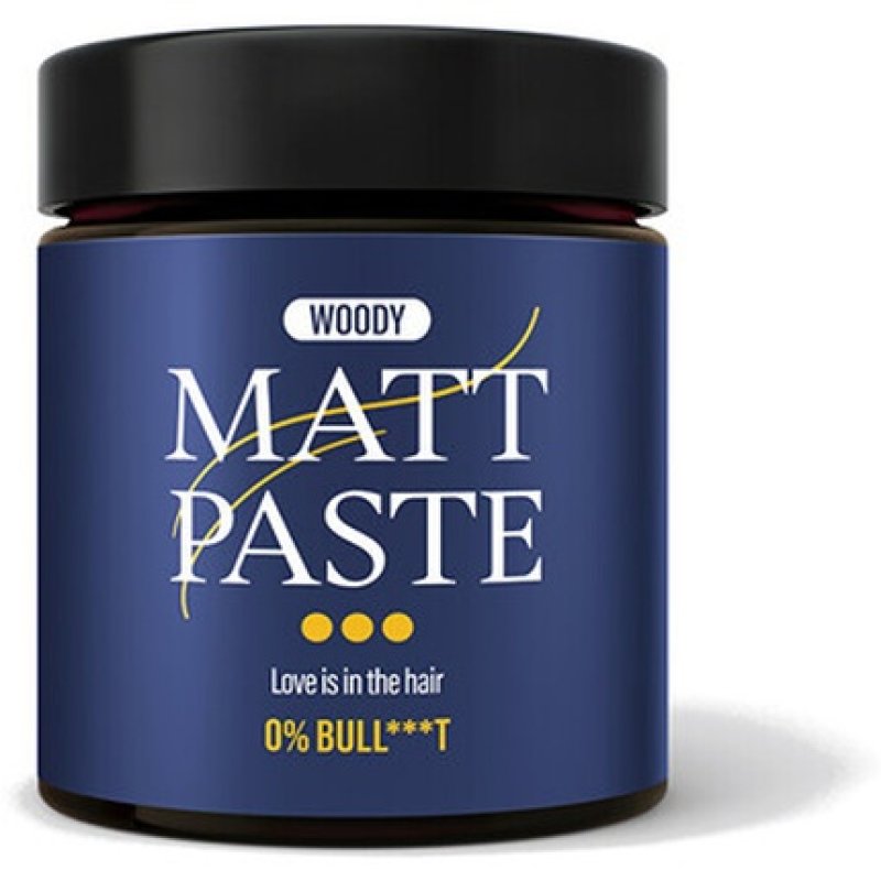 Steves No Bullt Matt Paste Strong Hair Styling Paste