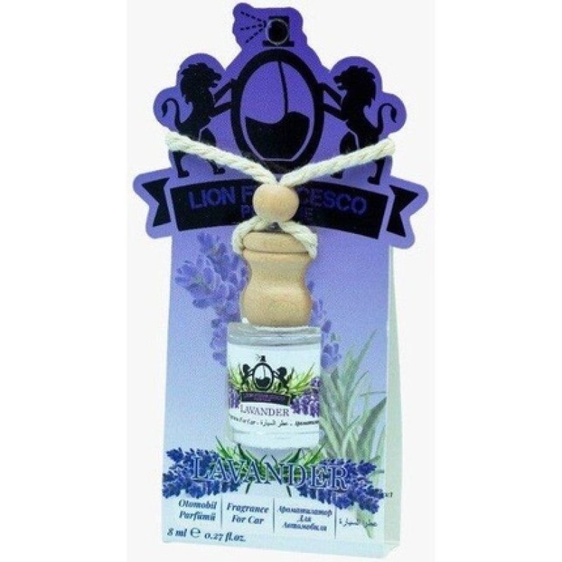 Lion Francesco Lavender Car Scent 8ml