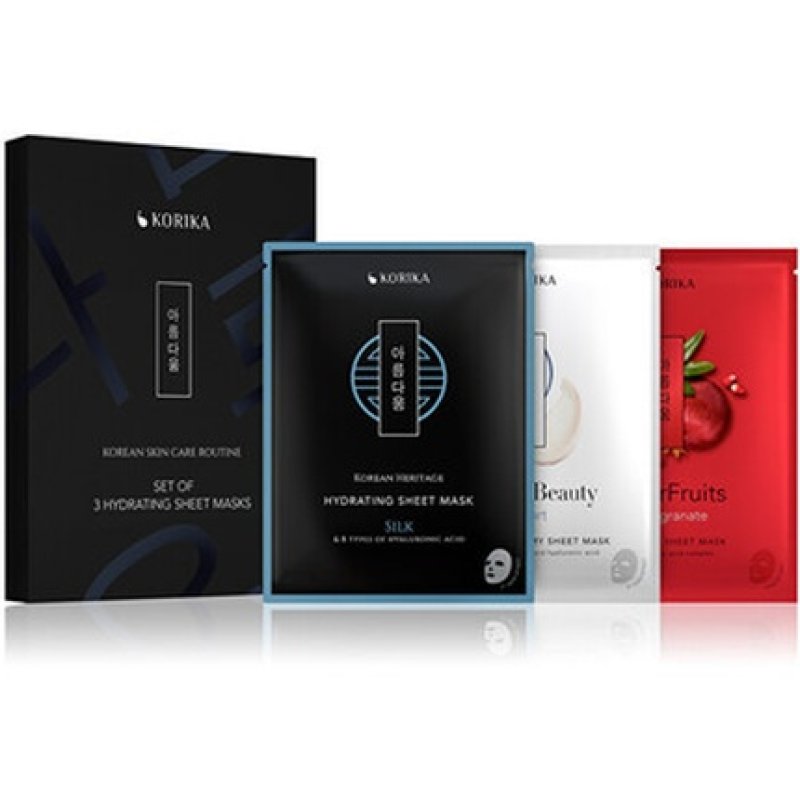 Korika Hydrating Sheet Masks Kit