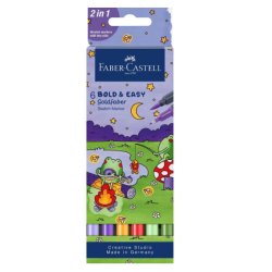 Faber-Castell 164814 marqueur 6 pièce(s) Multicolore