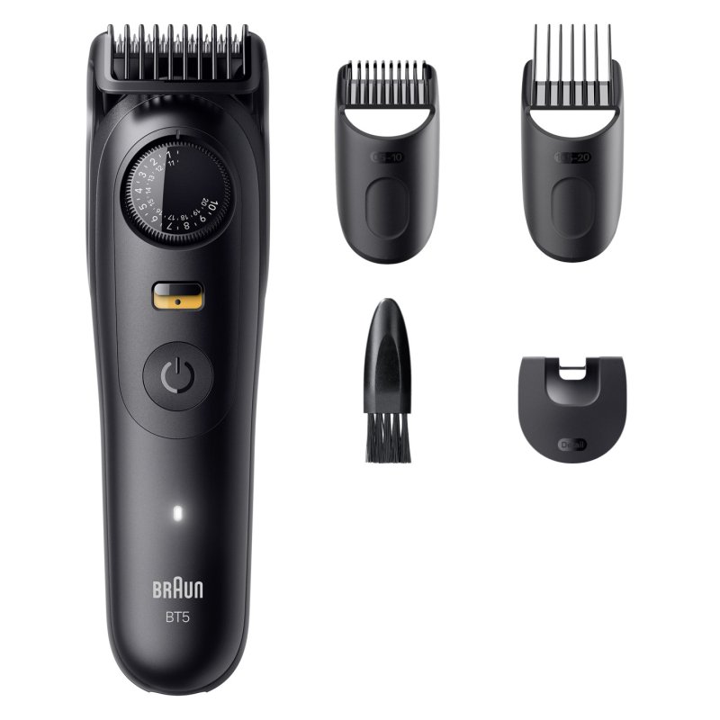 Braun BeardTrimmer 5 80789813 tondeuse à barbe AC/Batterie 20 2 cm Mouillé & sec Noir