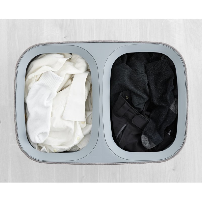 Joseph Joseph 50003 laundry basket 90 L Rectangular Cotton, Polyester Grey