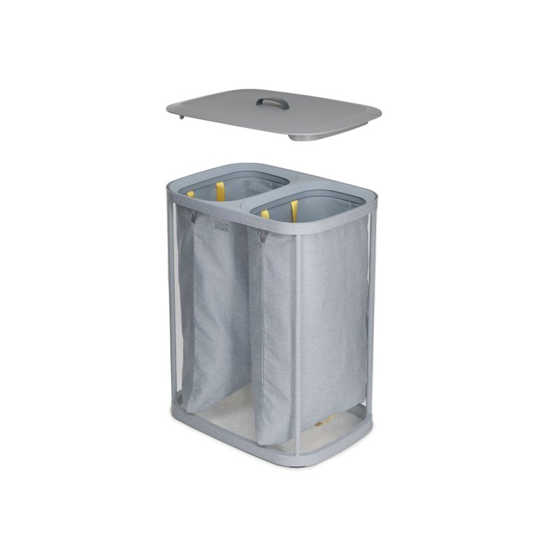 Joseph Joseph 50003 laundry basket 90 L Rectangular Cotton, Polyester Grey