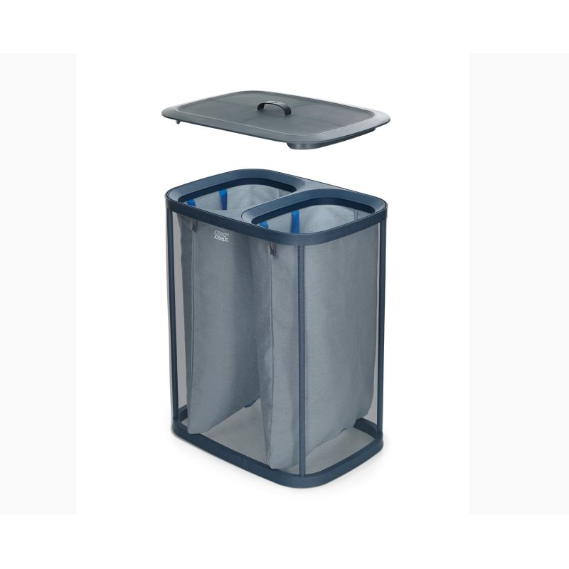 Joseph Joseph 50004 laundry basket 90 L Rectangular Cotton, Polyester Black