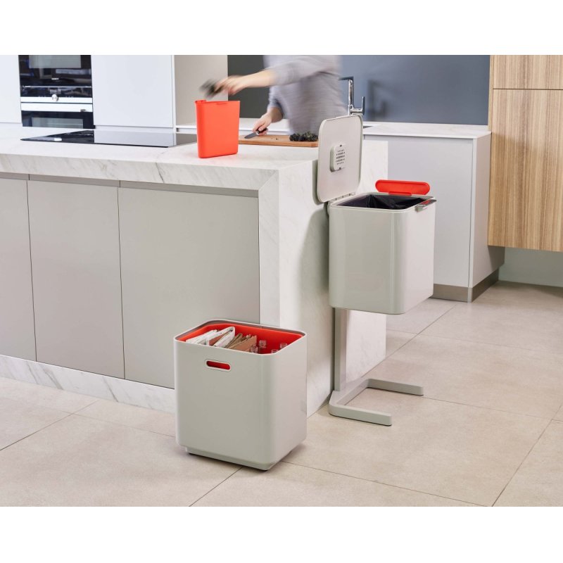 Joseph Joseph Mlleimer Totem 60 L Steingrau