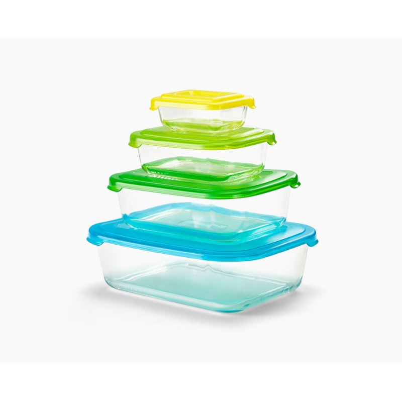 Joseph Joseph Nest Vorratsdosen - Set 4 tlg. Glas