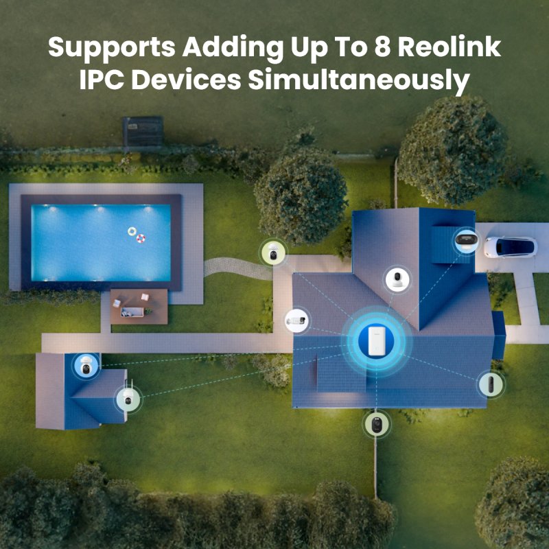Reolink Bundle 2xArgus B310 Hub1 2x Solar Panel