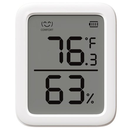 SwitchBot Meter Plus Intérieure Capteur d'humidité et de température Autonome Sans fil