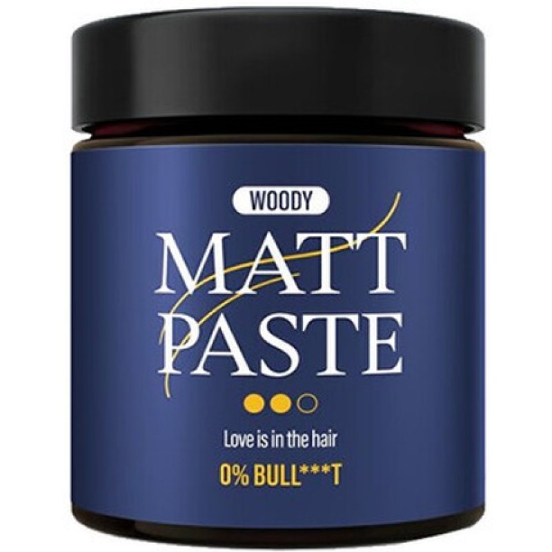 Steves No Bullt Matt Paste Styling Paste For Hair With Medium Hold