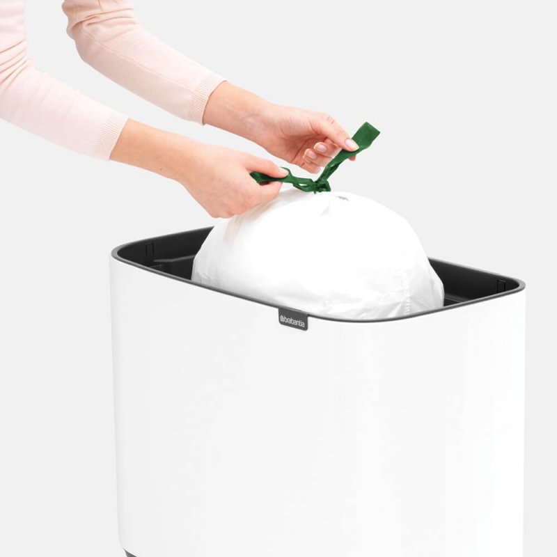 Brabantia 313509 trash can 36 L Rectangular Plastic White