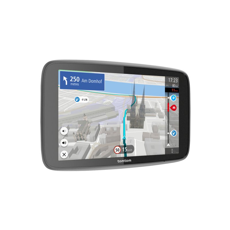 TomTom GO navigator Handheld/Fixed 15.2 cm (6") Touchscreen 270 g Black