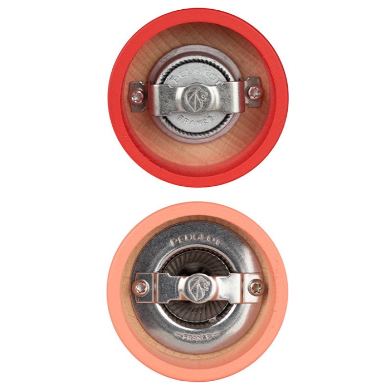 Peugeot Tahiti Ensemble de poivrière et salière Corail, Rouge
