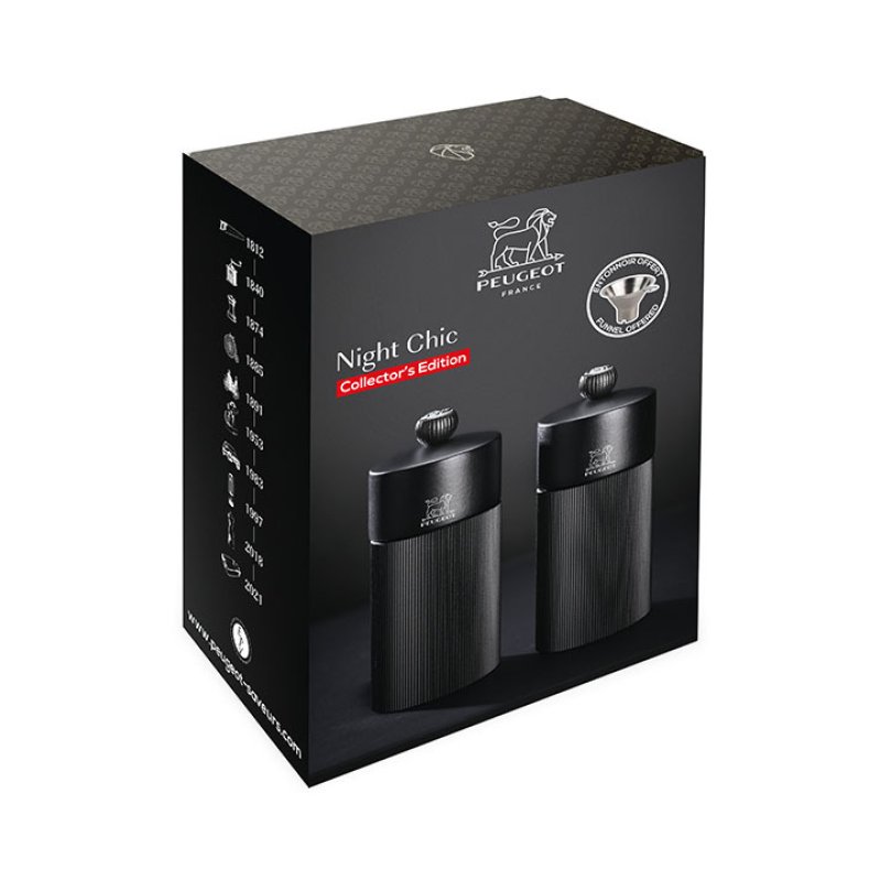 Peugeot Line Night Chic LINE PM&SM Matt Black 12cm