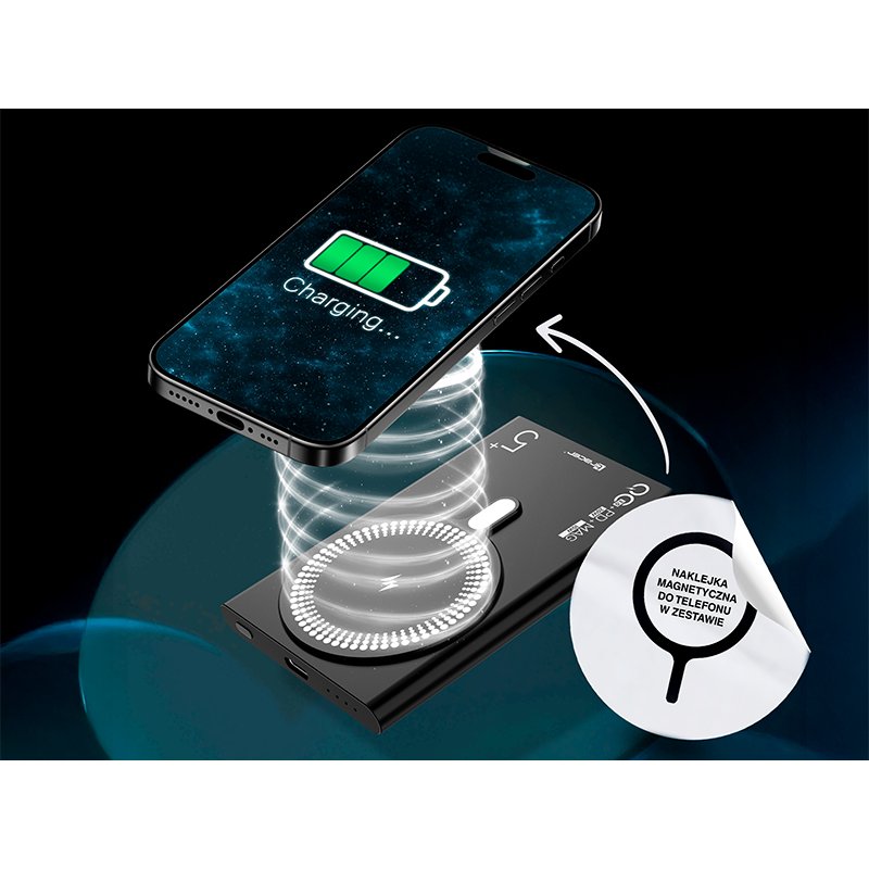 TRACER POWERBANK AIRMAG2 5000MAH PD20W 15W MAG