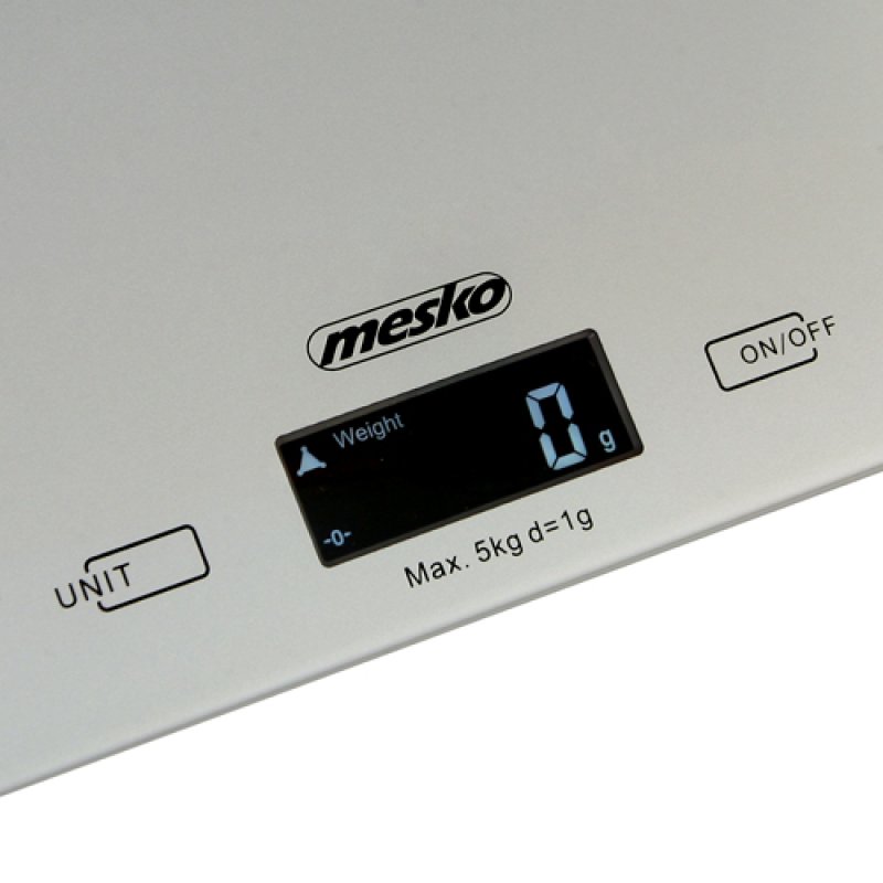 Mesko MS 3145 Electronic kitchen scale Grey Countertop Rectangle