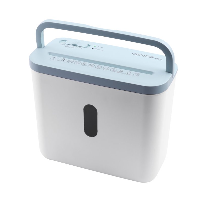 Genie 440 X Blue paper shredder Cross shredding 72 dB Blue, White