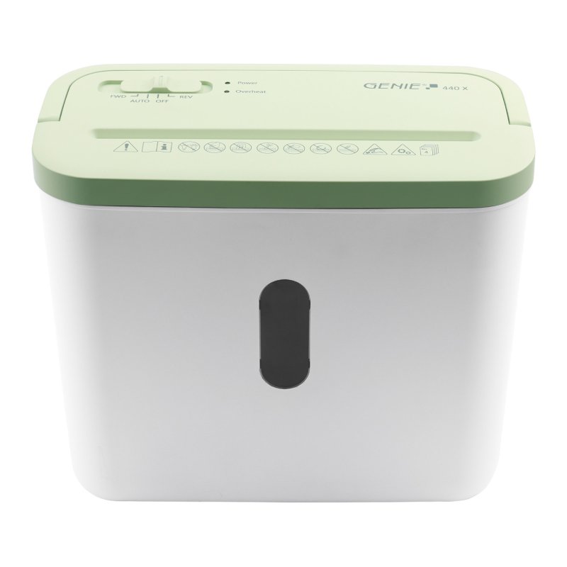 Genie 440 X GR paper shredder Cross shredding 72 dB Green, White