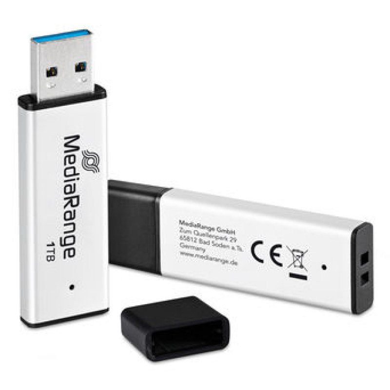 STICK MediaRange USB-Stick USB 3.2 Gen1 USB-C 1TB