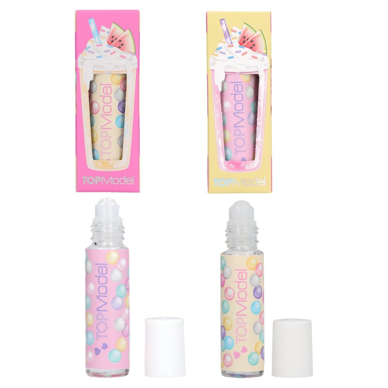 Topmodel - TOPModel Nail Oil Roller - Sunny Yellow and Playful Pink - 8 ml