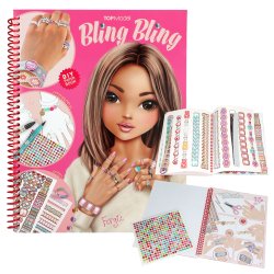 Topmodel - Create Your BLING BLING Colouring Book, Jewellery (0413740)