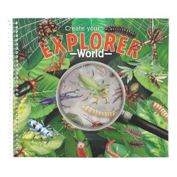 Trends by Depesche Explorer Stickerworld With Relief Stickers