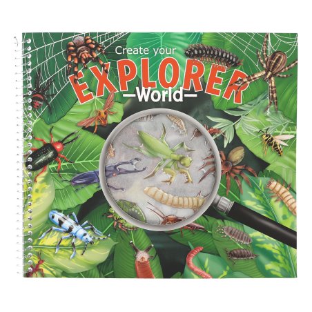Trend - Explorer Stickerworld With Relief Stickers (0413599)