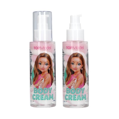 Topmodel - Body Cream CANDY GLAM - Pink and White - 120 ml