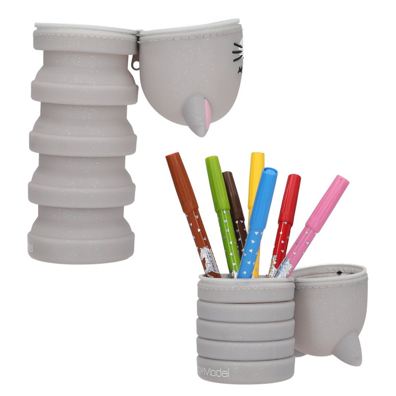 TOPModel Silicon Pencil Tube BLOOMING KITTY