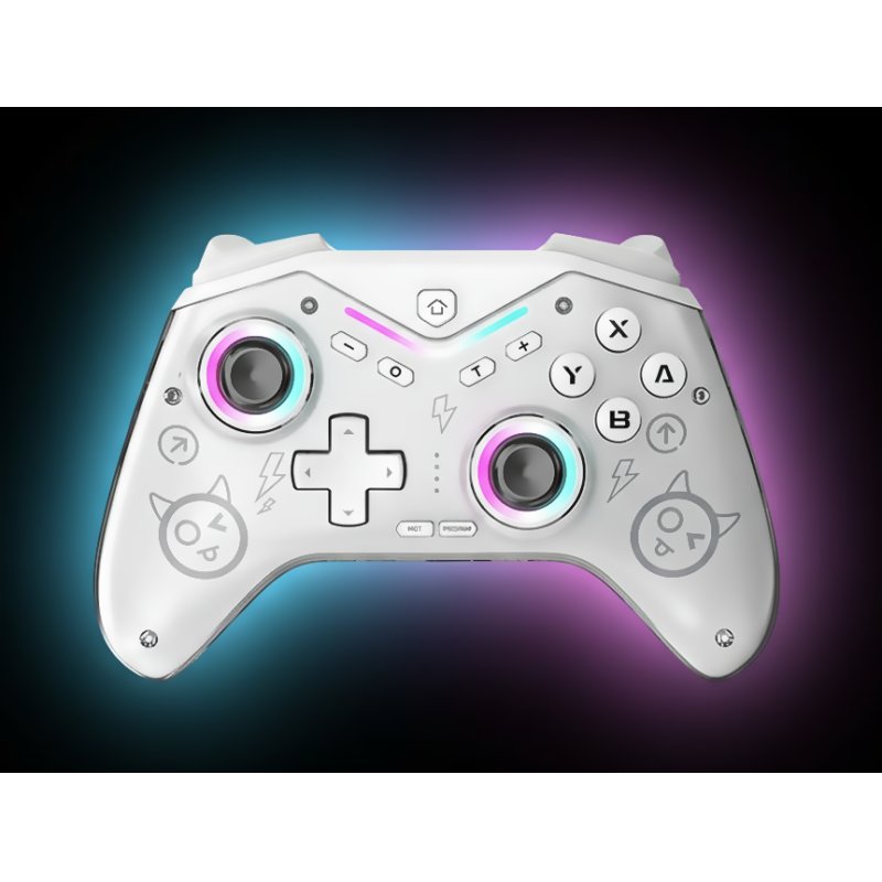 Deep Explorer - Wireless Controller - Spark - White (Switch / Switch 2)