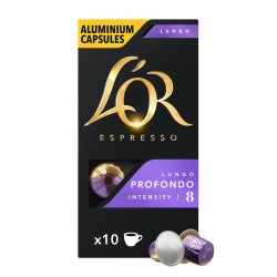 L'OR Capsules - Lungo Profondo - Coffee Capsules - 10 pcs