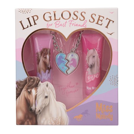 Miss Melody - Lip Gloss Set BFF - Pale Purple