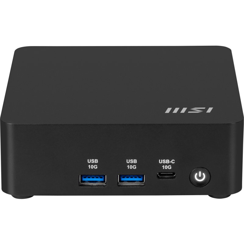 MSI Cubi NUC AI 1UMG-007EU Intel Core Ultra 5 125H 8 GB DDR5-SDRAM 512 GB SSD Windows 11 Home Mini PC Black
