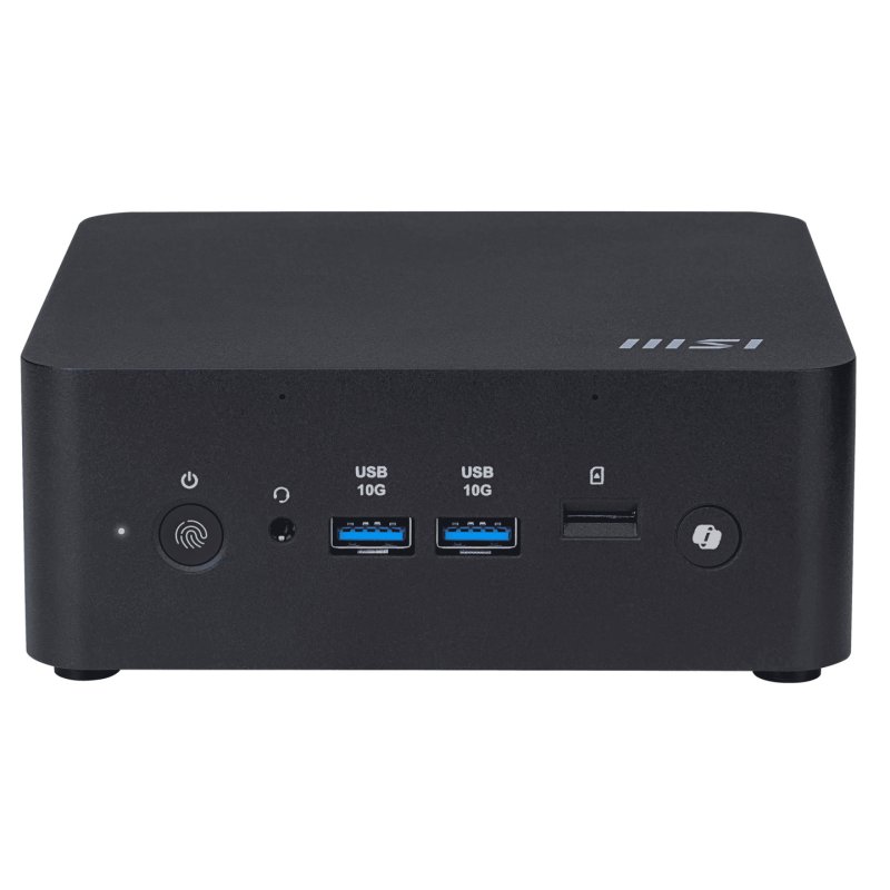 MSI Cubi NUC AI 2MG-002EU Copilot PC Intel Core Ultra 7 258V 32 Go LPDDR5x-SDRAM 1 To SSD Windows 11 Home Mini PC Noir