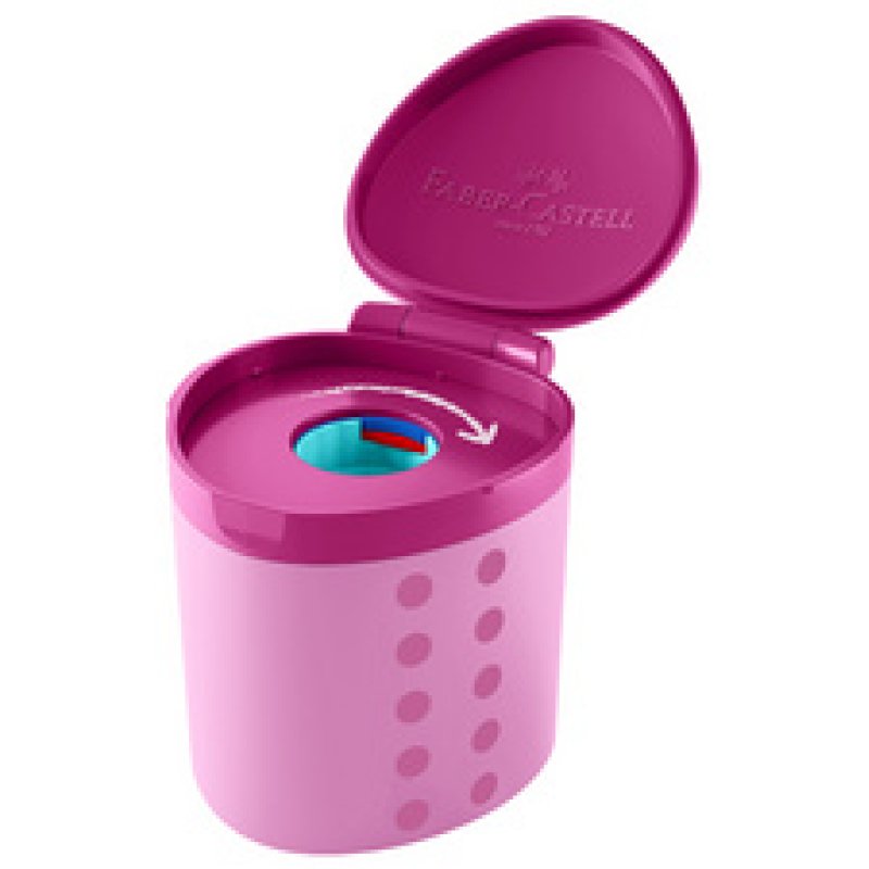 FABER-CASTELL Taille-crayon Grippy, pink
