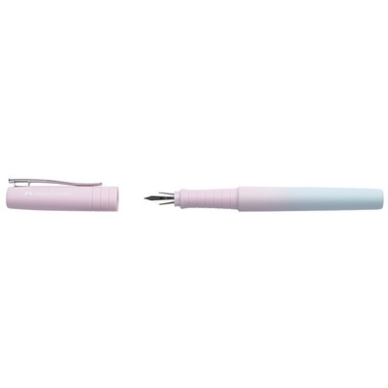 FABER-CASTELL Stylo plume POLY PEN, M, blushing sky