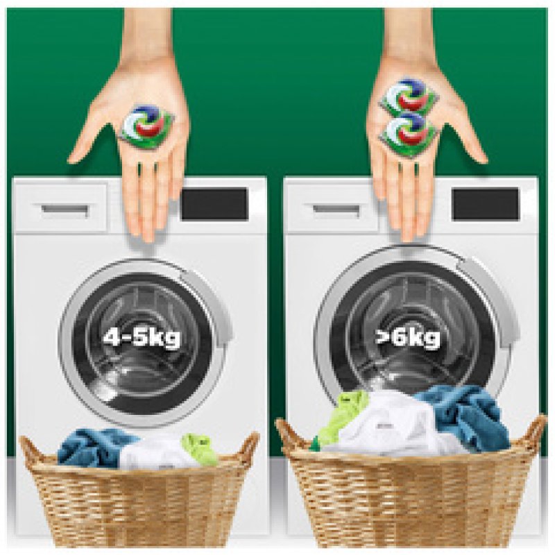 ARIEL Lessive capsules All-in-1 Universal , 60 lavages