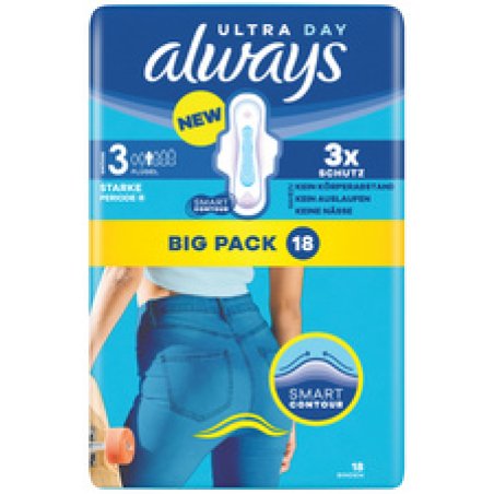 always Serviette hygiénique Ultra Day, Long Plus, BigPack