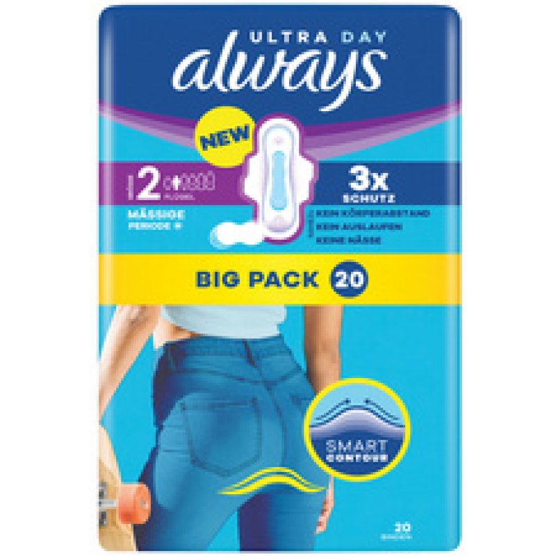 always Serviette hygiénique Ultra Day, Long, BigPack