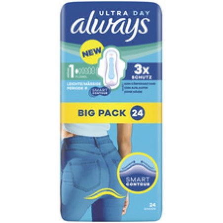 always Serviette hygiénique Ultra Day, Normal, BigPack