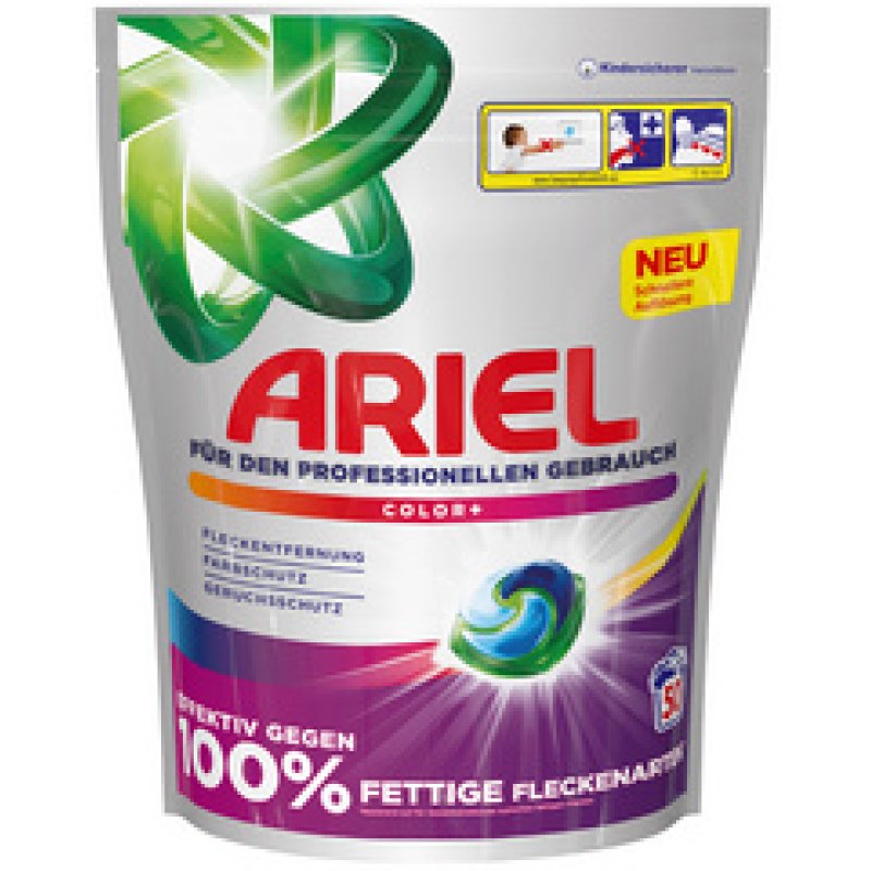 ARIEL PROFESSIONAL Lessive en capsules All-in-1 Color 